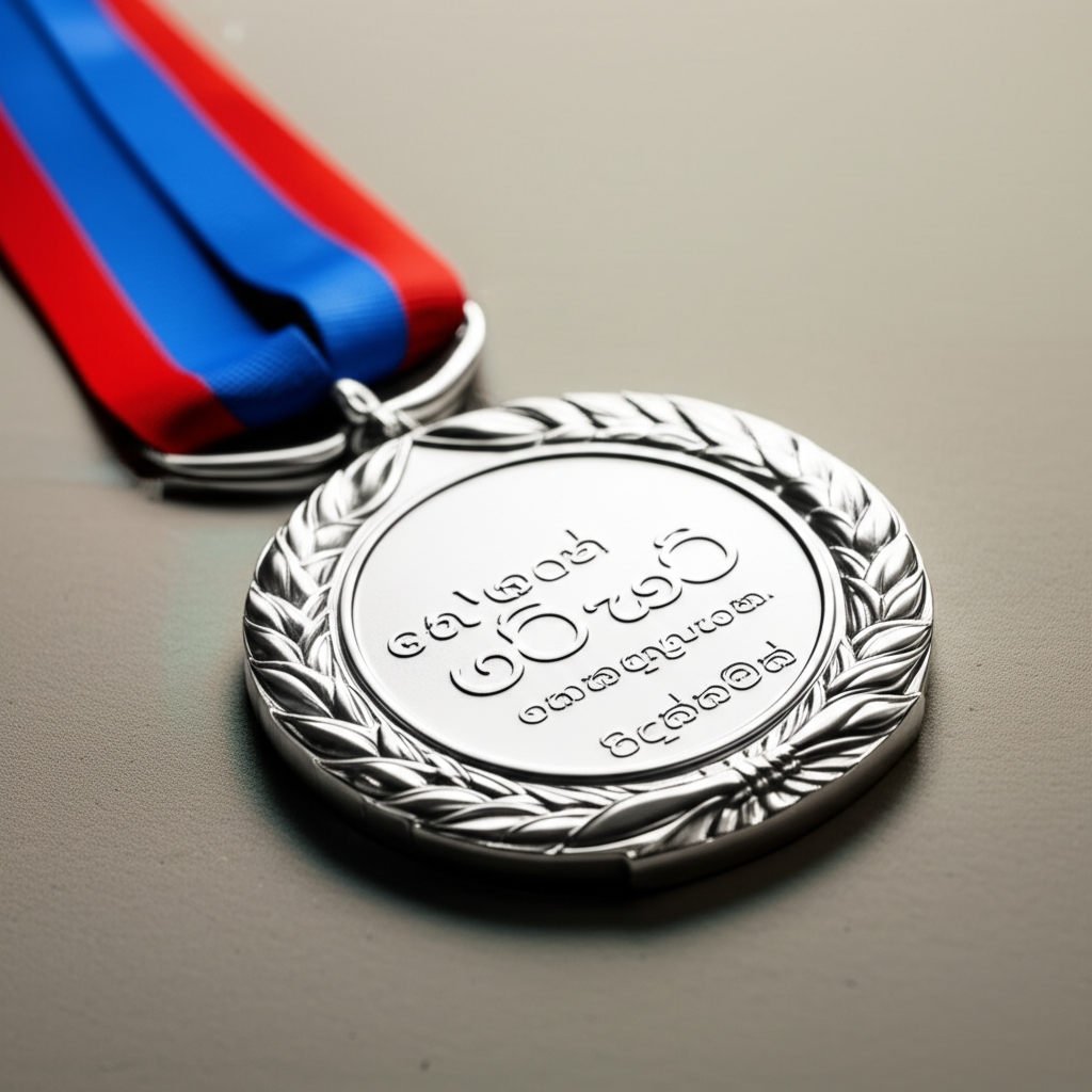 රොෂාන් රණතුංගගෙන් රිදී පදක්කමක්